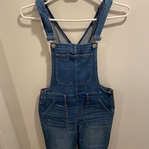 Madewell Blue Denim Overalls